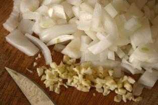 Chopped onion